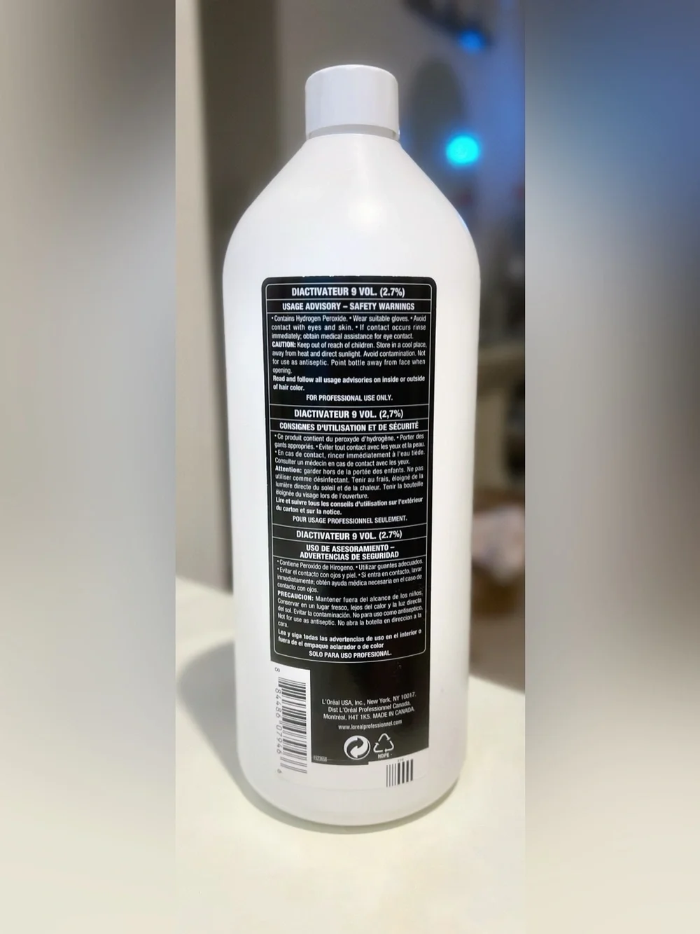 L'Oréal Professional Diactivateur 9 Vol. Cream Developer